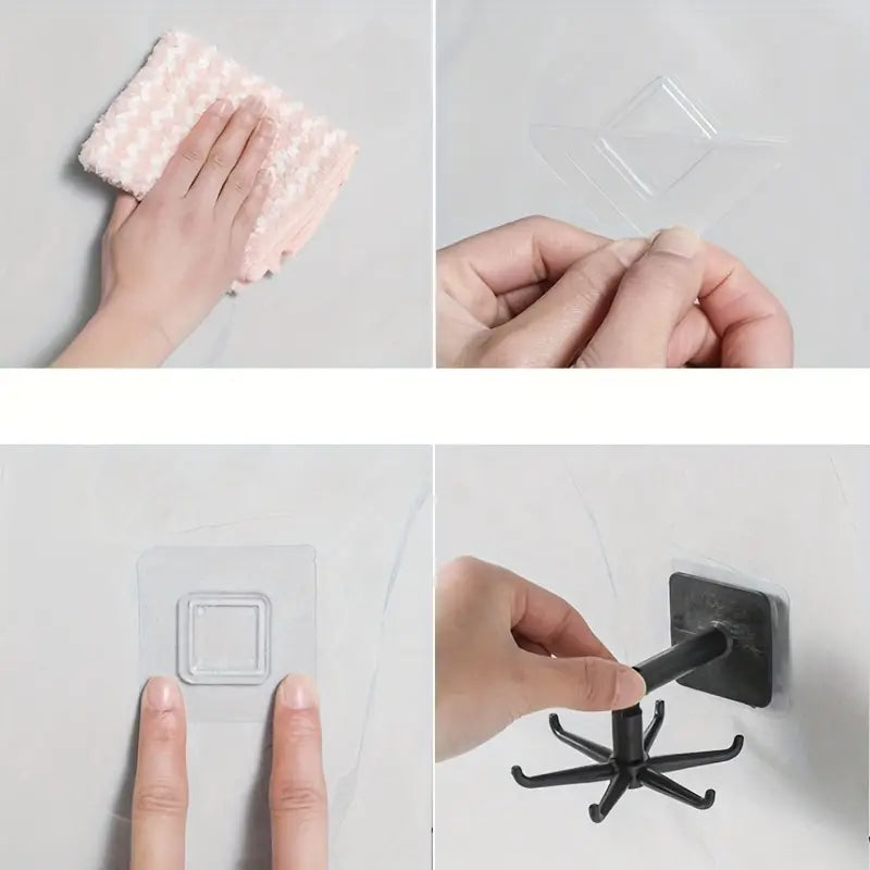 Multipurpose Swivel Adhesive Hook