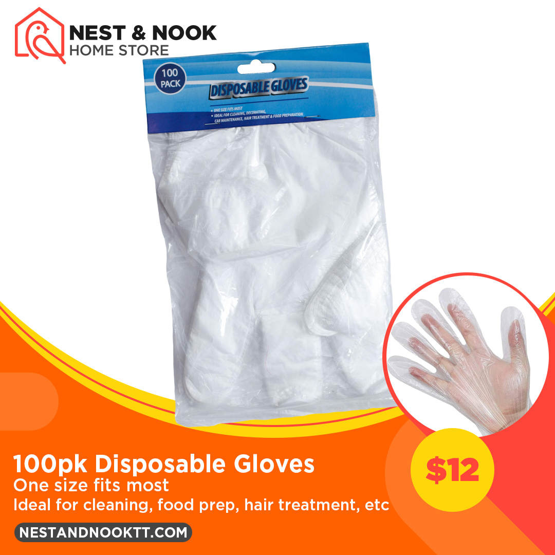 100pk Disposable Gloves