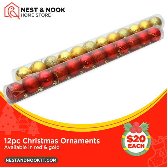 12pc Christmas Ornaments
