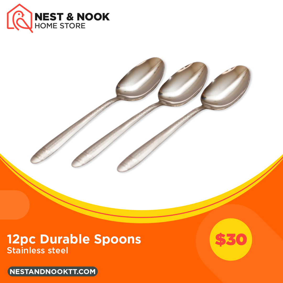 12pc Durable Spoons