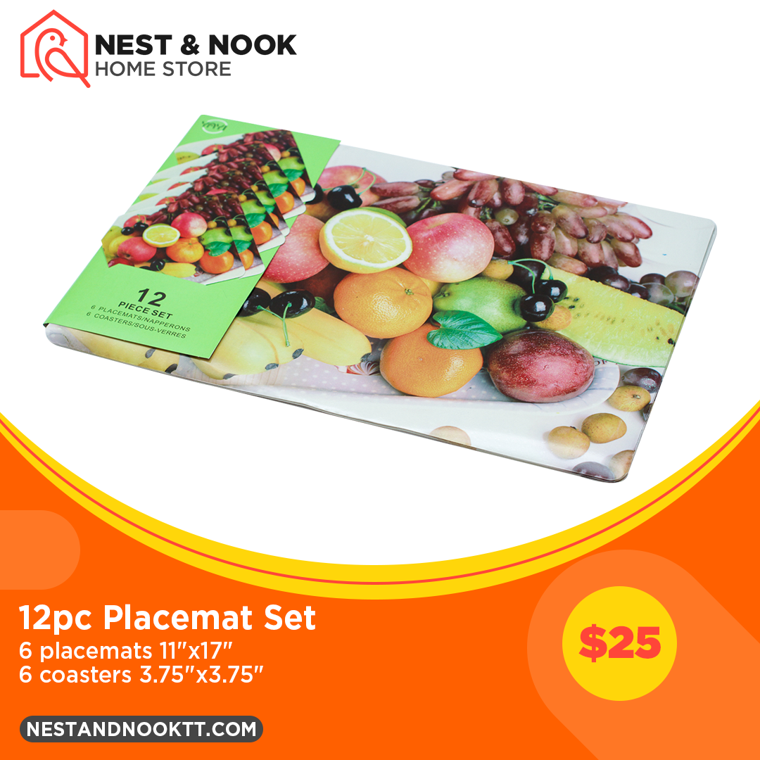 12pc Placemat Set