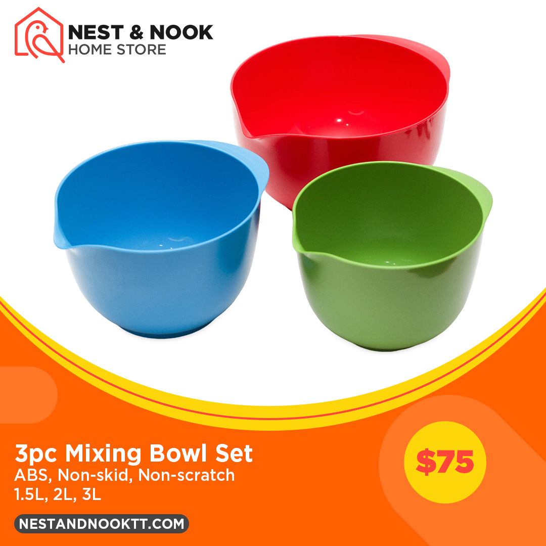 3pc Mixing Bowl Set