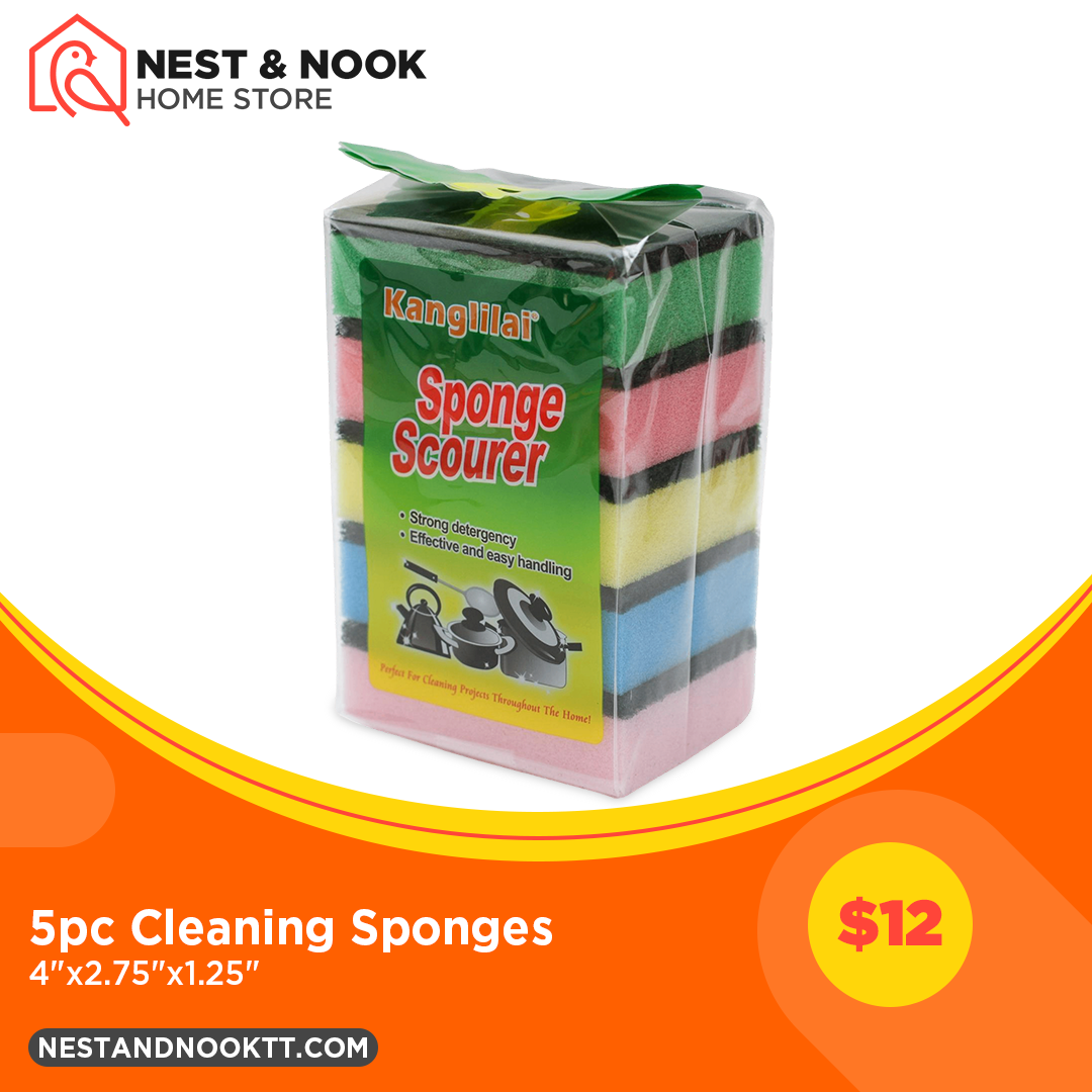 5pc Cleaning Sponges