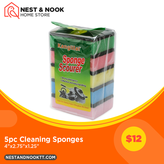 5pc Cleaning Sponges