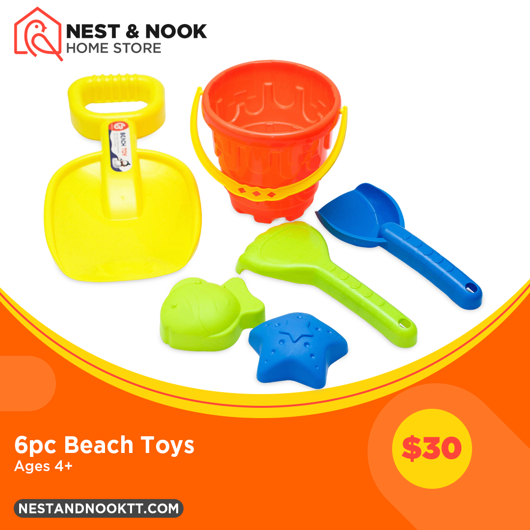 6pc Beach Toys