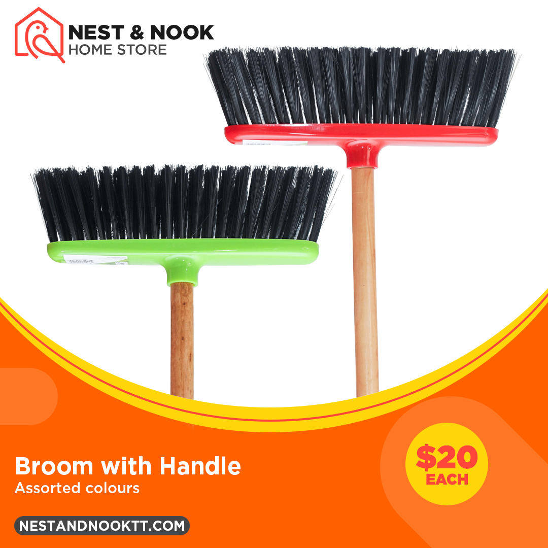 Broom with Handle