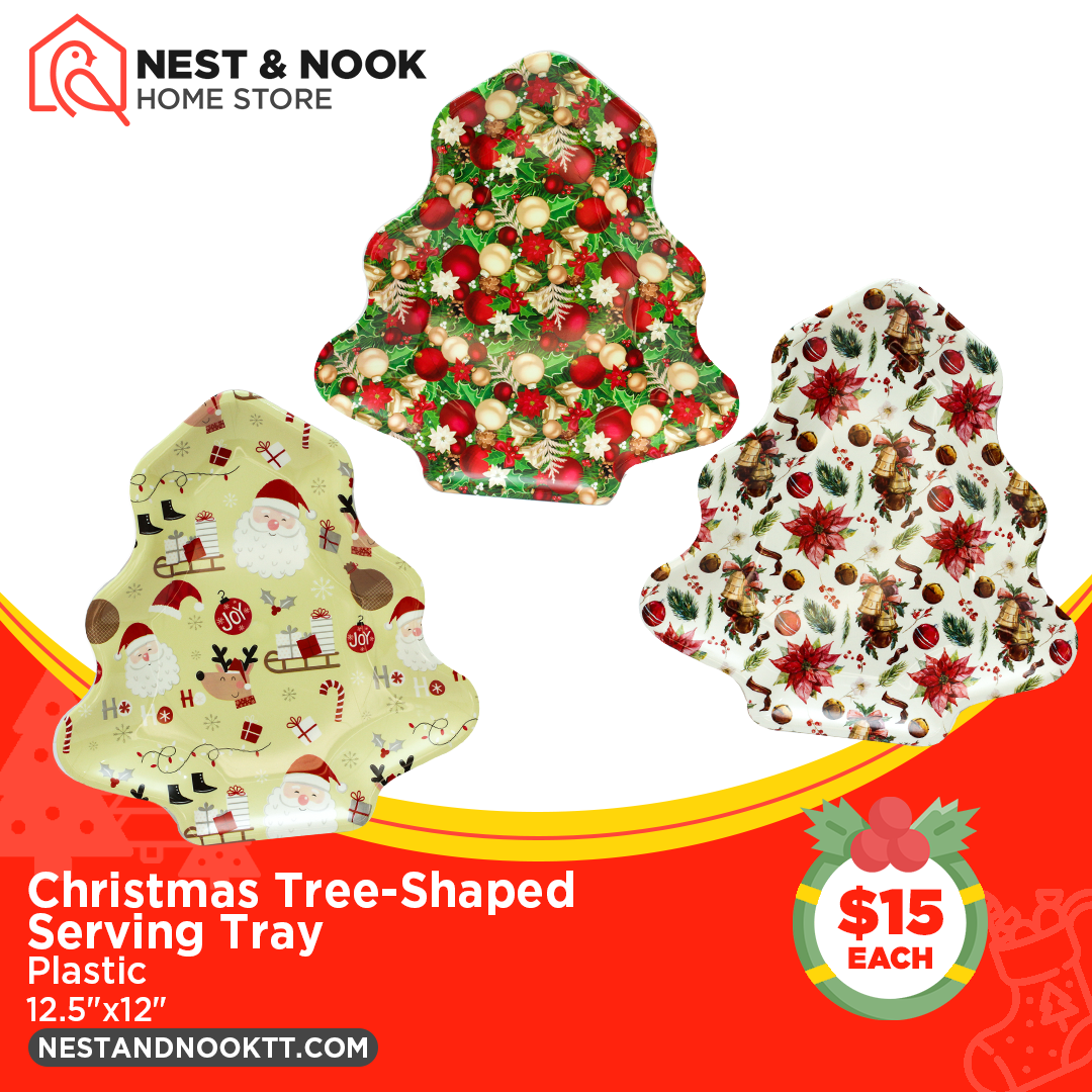 Christmas Tree-Shaped Serving Tray