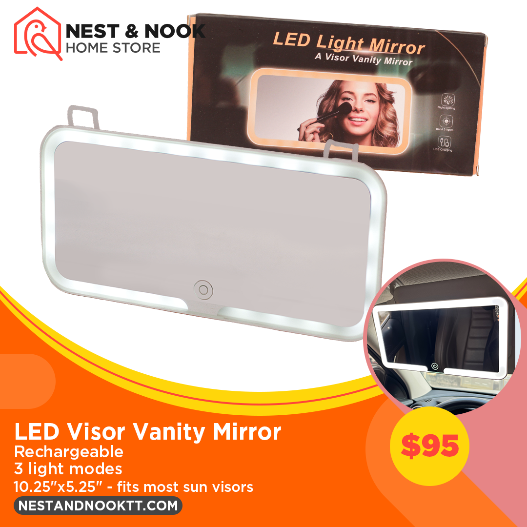 LED Visor Vanity Mirror