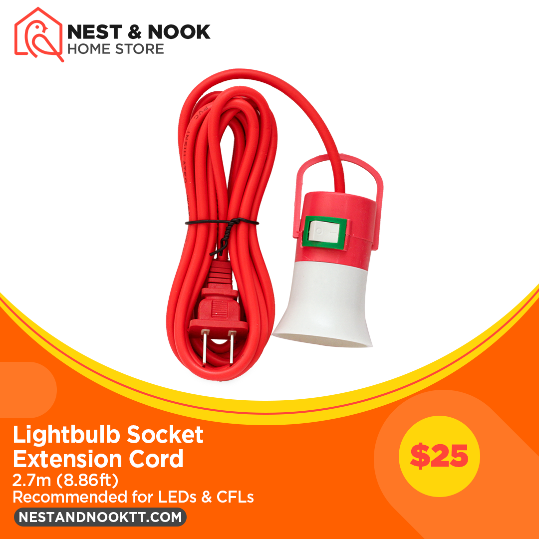 lightbulb socket extension cord