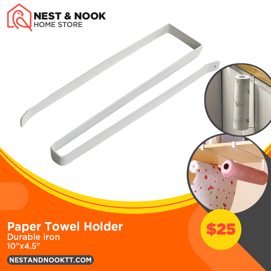 Under Cabinet Paper Towel Holder