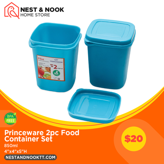 Princeware 2pc Food Container Set