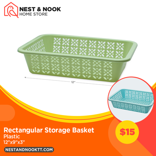 Rectangular Storage Basket