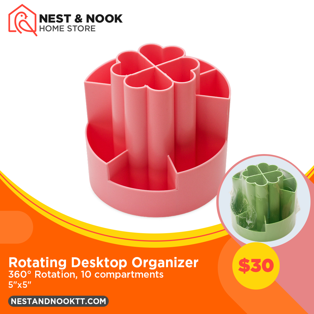 Rotating Desktop Organizer