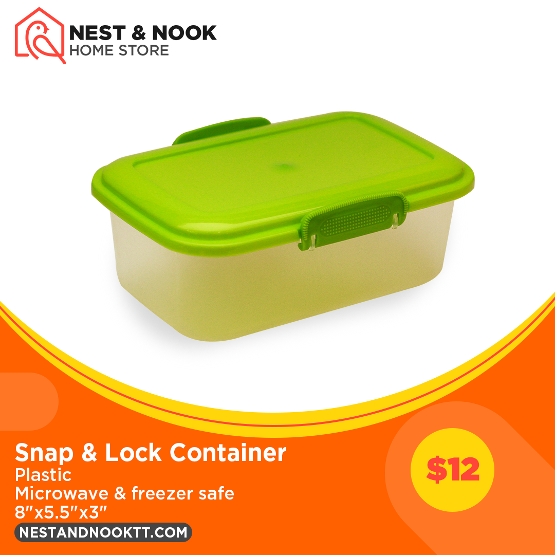 Snap & Lock Container