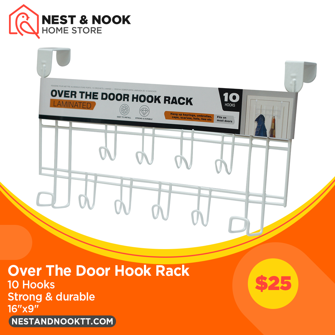 Over The Door Hook Rack