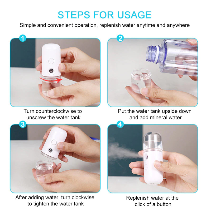 Rechargeable Nano Mist Sprayer