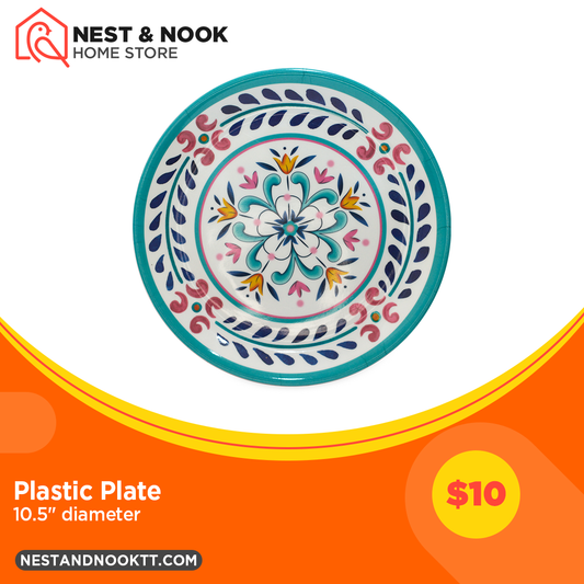10.5" Plastic Plate