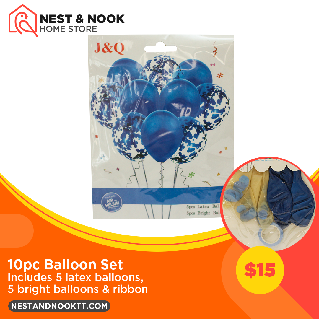 10pc Balloon Set