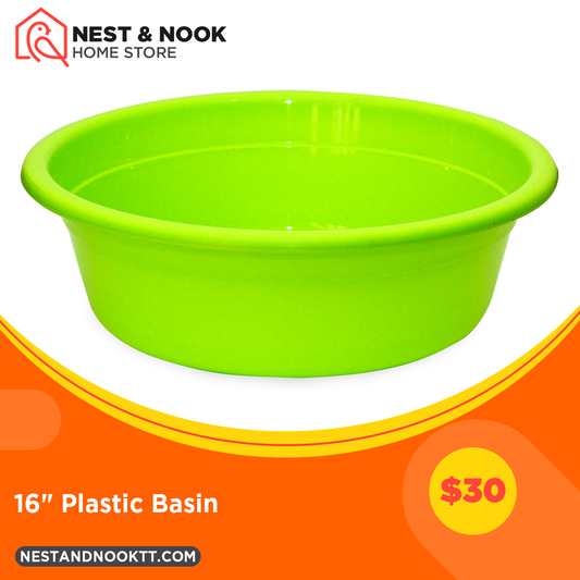 16" Plastic Basin