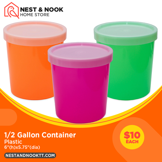 1/2 Gallon Container
