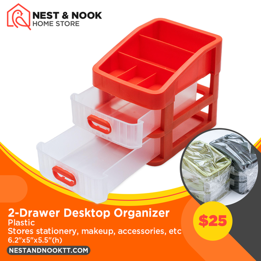 2-Drawer Desktop Organizer