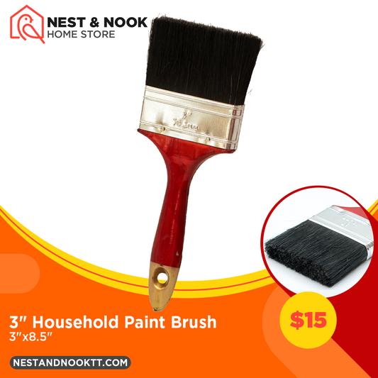3 inch household paint brush