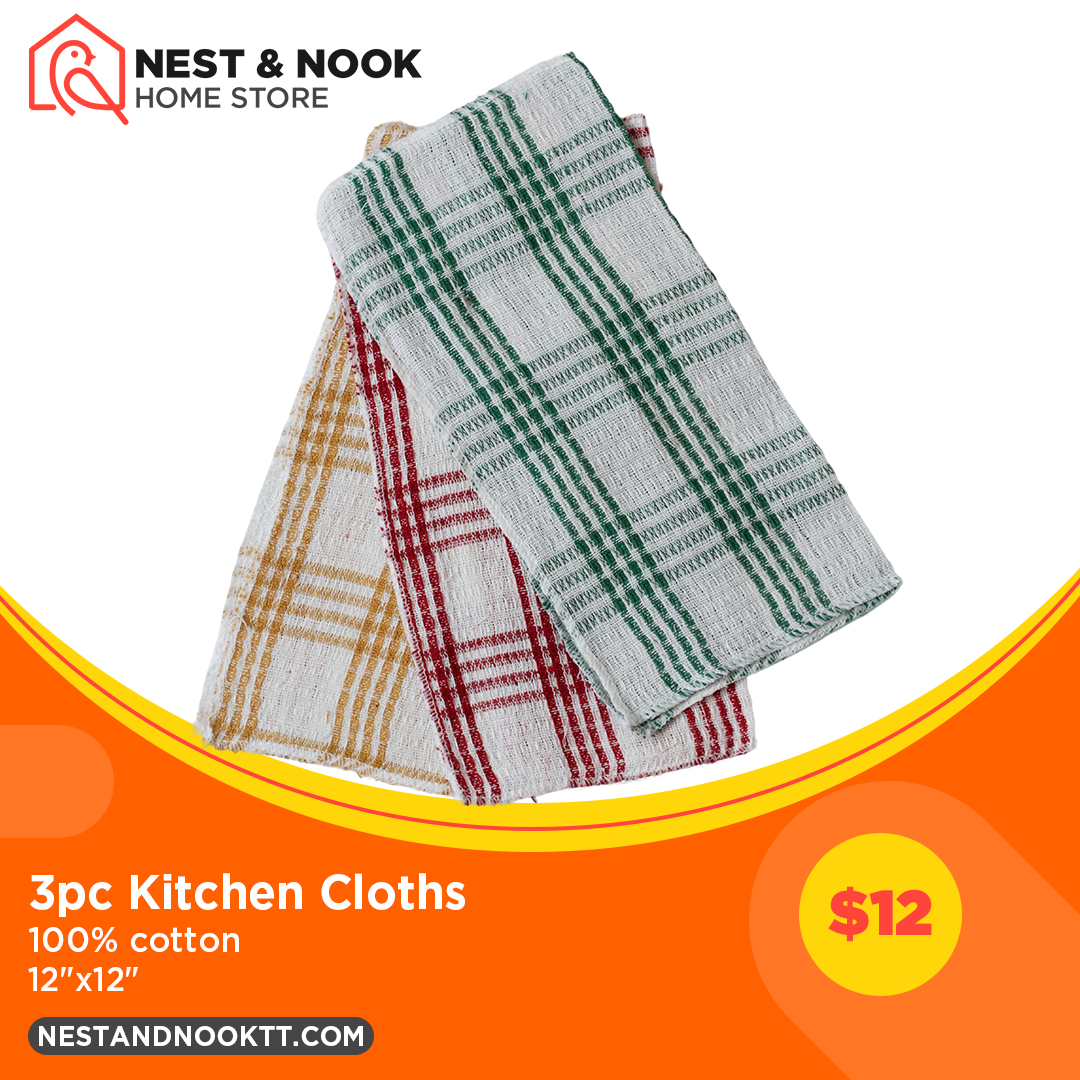 3pc Kitchen Cloths