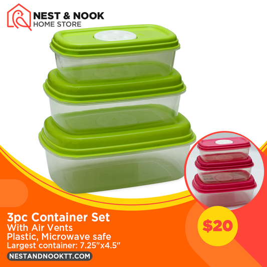 3pc Container Set