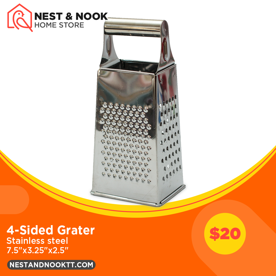 4-sided stainless steel grater