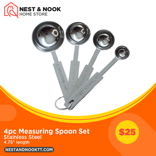 4pc Measuring Spoon Set