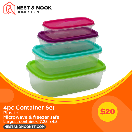 4pc Container Set