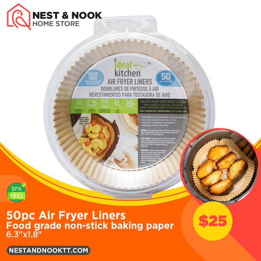 50pc Air Fryer Liners