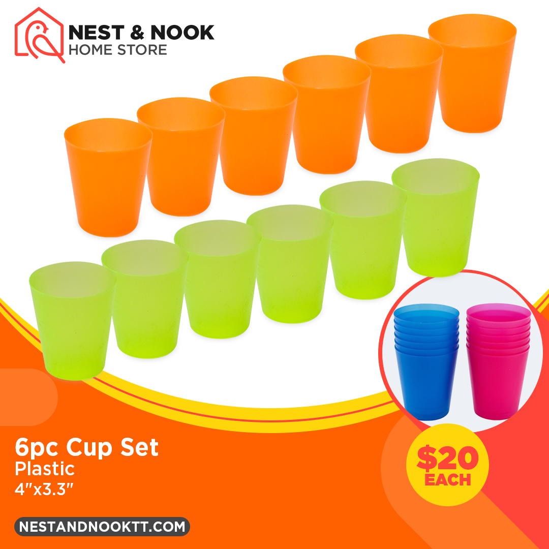 6pc Cup Set