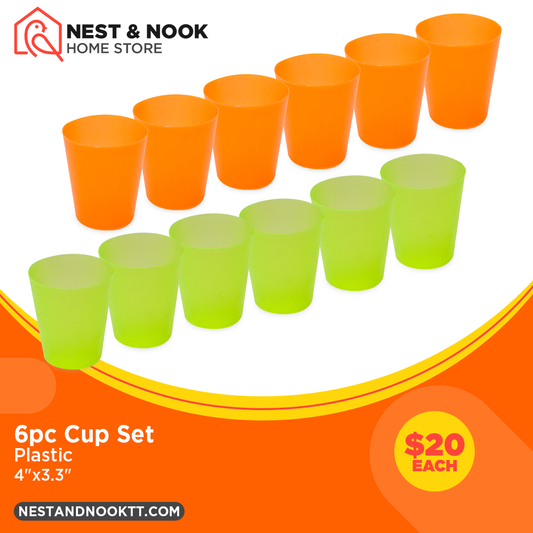 6pc Cup Set