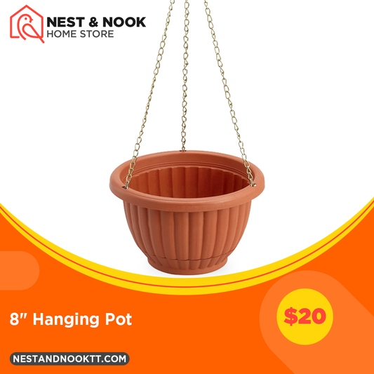 8" Hanging Plant Pot