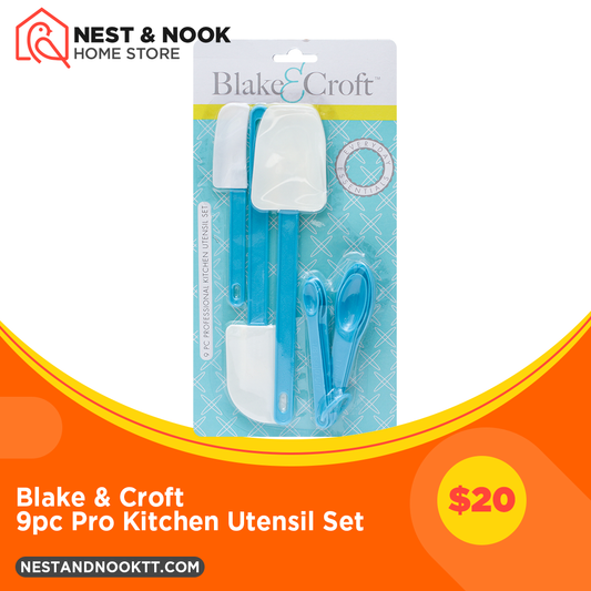 Blake & Croft 9pc Pro Kitchen Utensil Set