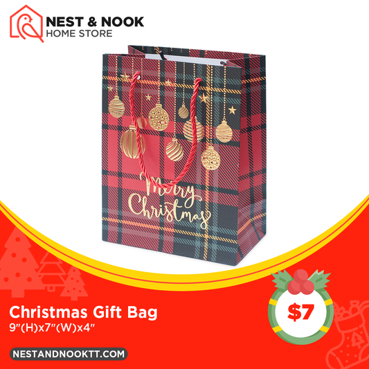 Christmas 9" Gift Bag