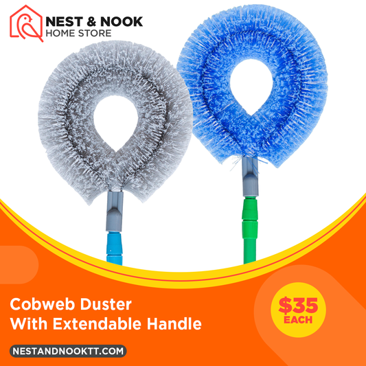Cobweb Duster With Extendable Handle