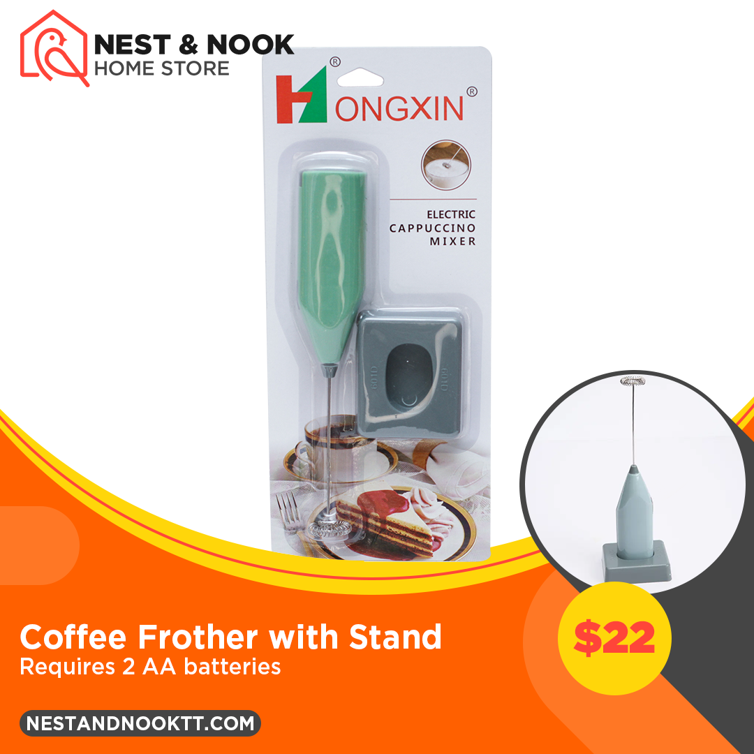 Coffee Frother with Stand