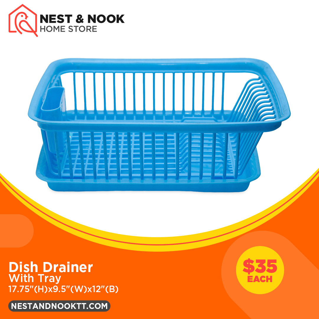 Dish Drainer with Tray