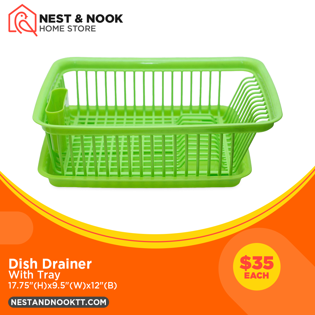 Dish Drainer with Tray