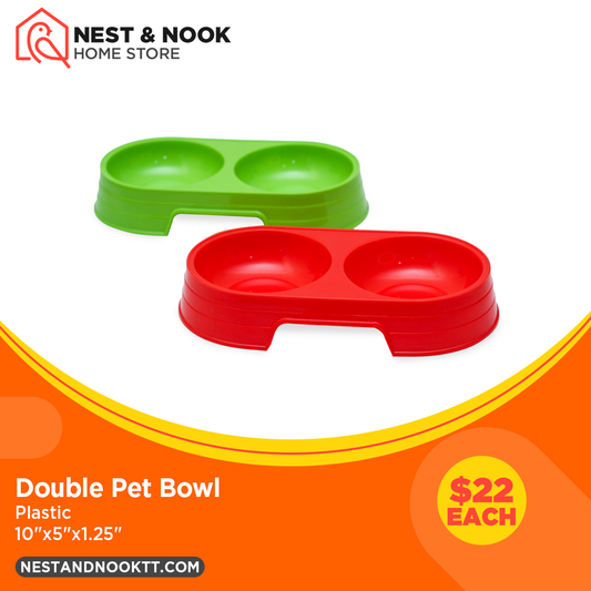 Double Pet Bowl