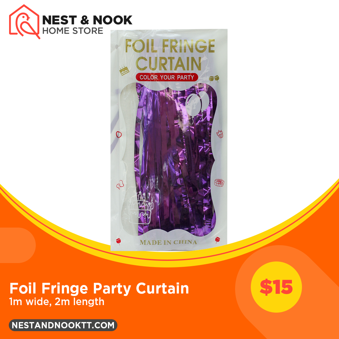 Andaz Press Iridescent Holographic Foil Fringe Party...