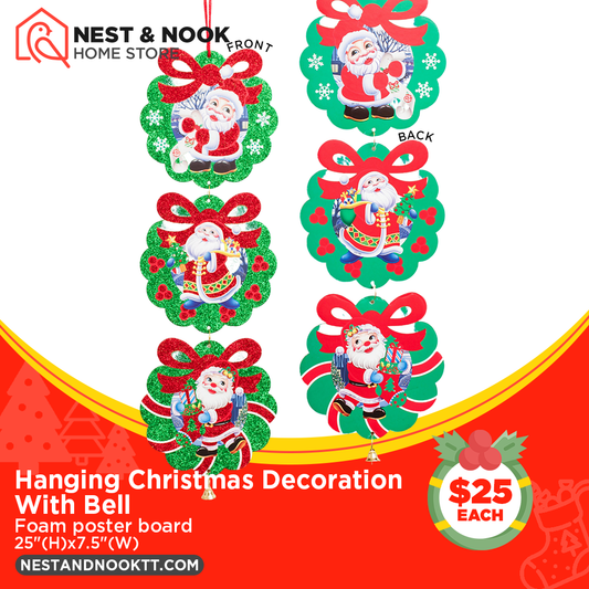 Hanging Christmas Decoration with Bell