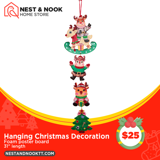 Hanging Christmas Decoration - Reindeers