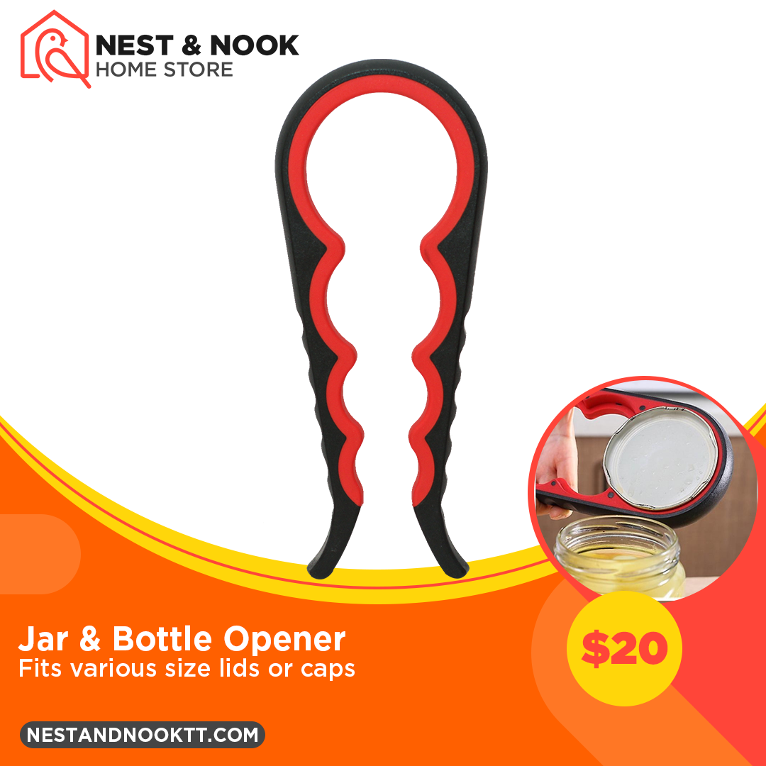 Jar and bottle opener