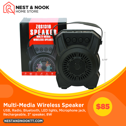 Multi-Media Wireless Speaker