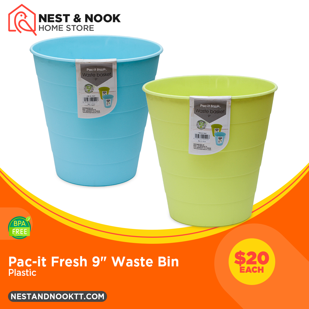 Pac-It Fresh 9" Waste Bin