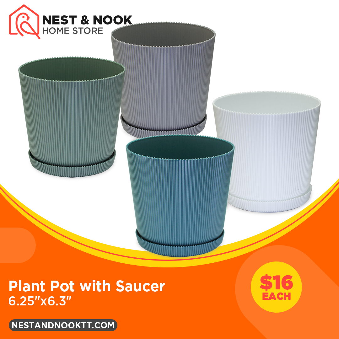Plant Pot With Saucer