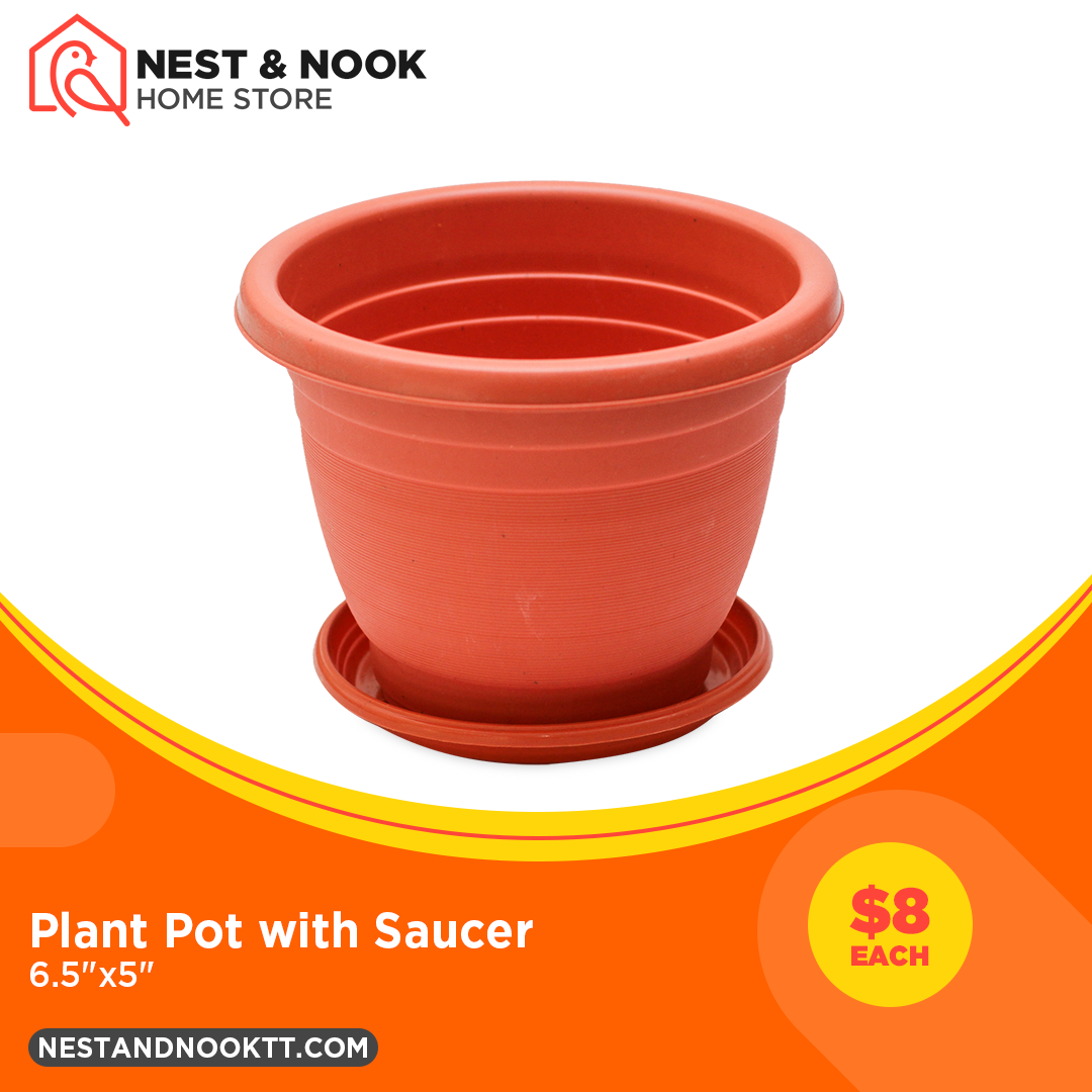 Plant Pot with Saucer